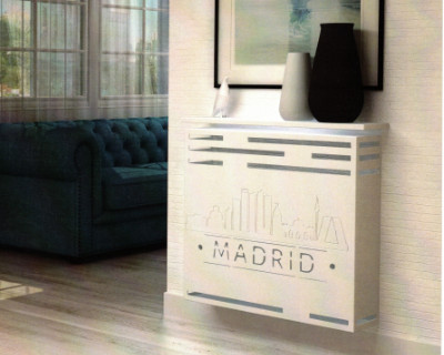 Cubreradiador Skyline Madrid - Armarios Nogal